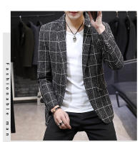 Traje Slim Casual Para Hombre Con Padría Nueva Comodidad Adecuado Para Bodas Y Ocasiones Formales Estilo Inteligente Casual Tendencia Moda Cuatro Estaciones - details 16