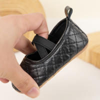 Meckior Zapatos Para Niñas Primera Caminata Todas Las Estaciones Cuero PU Antideslizante Suave Niño Recién Nacido 0-18M - details 12