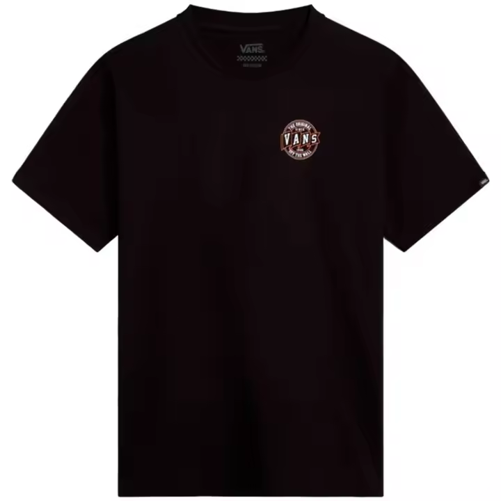 Camisetas De Manga Corta Vans para Hombre en color Negro - 1