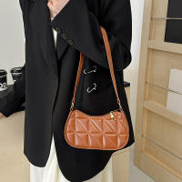 Bolso De Hombro Para Mujer En Cuero Sólido Retro Casual Bolso De Compras Con Cierre De Cremallera Bolsa De Mano Fashion - details 18
