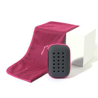 Toalla Deportiva refredante de Verano con embalaje de EVA, ideal para Actividades al Aire Libre y para el frío. - details 4