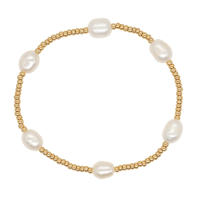 Pulsera De Perlas Naturales KKBEAD Para Mujer Con Plata Dorada Y Miyuki Pulseras Bohemia Joyería De Fiesta Aniversario Regalo - details 1