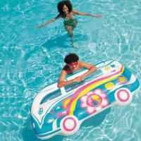 INTEX - Colchoneta hinchable gigante, 178x23x91 cm, Diseño furgoneta hippie, Incluye parche reparación, Estilo retro, Colchonetas de piscina, Hinchables playa, Juguete agua, Flotador - details 5