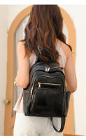 Mochila para mujer, nuevo estilo, tendencia de moda, pequeña mochila, mini, simple, ligera, de PU, temperamento, bolso de compras para mujer - details 16