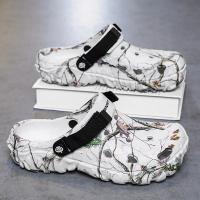 Nuevos Sandalias De Hombre Para Verano 2024 Mocasines De Jardín Al Aire Libre Moda Lujo Casual Comodidad Hogar Suaves Tallas 40-45 - details 8