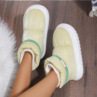 Botas De Piel De Sisal Gruesa Y Antideslizantes Para Mujer Invierno 2024 Nuevas Impermeables Con Suela Gruesa Y Lining De Peluche Botines De Tobillo Cálidos Y Lindos En Colores Variados Talla 36-41 - details 10