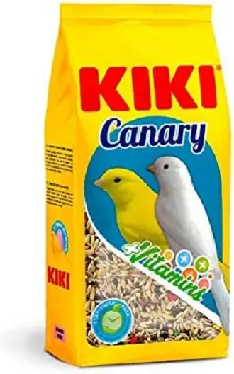 Mixtura con Alpiste para Canarios - Comida Balanceada para Pájaros en formato de 1kg y de 5kg - Kiki - 1