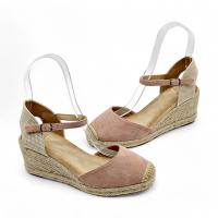 Calzados Soraia, Sandalia de Antelina y Plataforma de Yute, Espardeñas de Cuña, para Mujer. - details 35