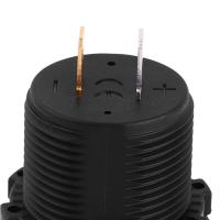 Voltímetro Digital LED Para Motocicleta 12V Precisión Alta Impermeable Para Coche Barco ATV RV Medidor De Voltaje Con Pantalla LED - details 8