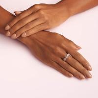 PANDORA - Anillo PANDORA Plata Rose Circon margaritas, Viene con El embalaje de Caja de Joint original - details 3
