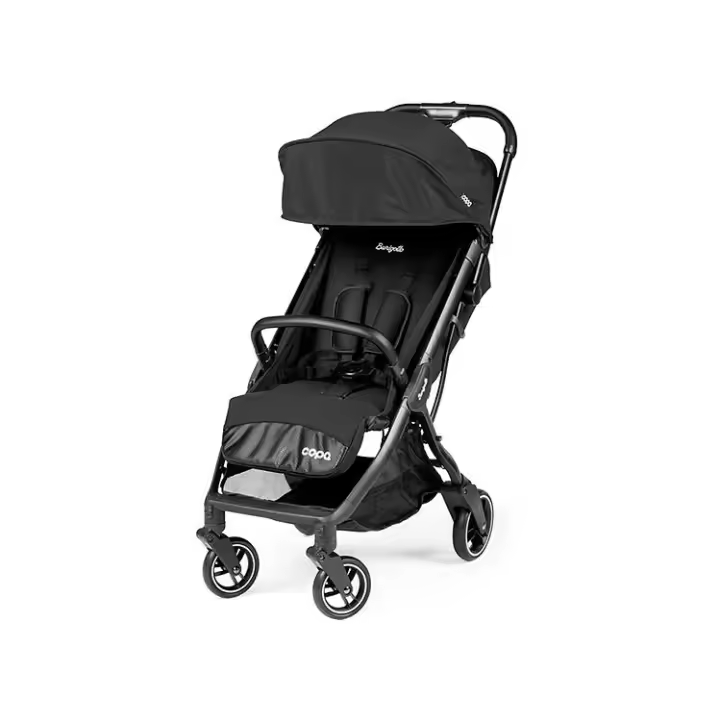 Silla paseo plegable Burigotto Copa Black plegado magic fold equipaje cabina avión - 1