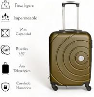 Maleta de Viaje Grande Rígida con 4 Ruedas 360° y 4 Ruedas multidireccionales. Tienda DORREGO - details 0