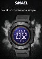Reloj Deportivo Digital SMAEL Para Jóvenes Resistente Al Agua Con Luz LED Y Alarma Reloj De Pulsera Masculino Regalos - details 0