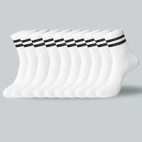 Calcetines Redondos Neutrales De Verano Absorbentes De Sudor Transpirables Suaves Y Cómodos Para Parejas Deporte 5/10/20 Pares - details 8