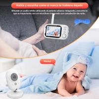 Cdycam Visión Nocturna, Control de Temperature, Audio de Dos Vías, Cámara de Seguridad para Cuida de Niños Recargable, Múltiples Receptores - details 2