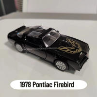 Coche De Acción Muscular 1978 Pontiac Firebird Replicado En Miniatura De Metal Para Decoración Del Hogar Y Colección Regalo De Navidad Para Niños - details 1