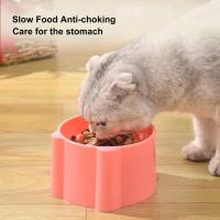 Tazón De Alimentos Para Gatos Con Patas Altas Y Capacidad Grande Protector De Cuello Anti-Obstrucción Dispensador De Agua Para Perros Y Gatos - details 2