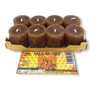 Vadeincienso - Pack de 2 lotes de 8  Velas variadas, romero, lavanda, sándalo, canela , palo santo ruda . - details 0