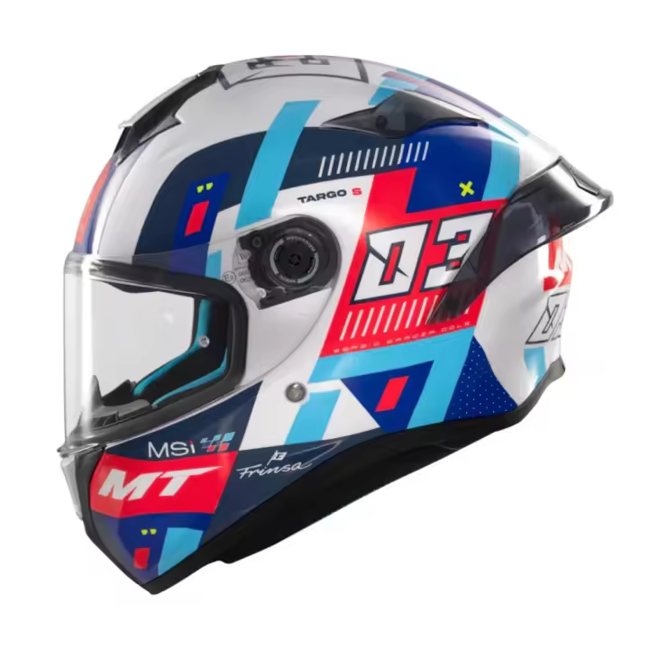 Casco Moto Casco Mt Targo S Sergio Garcia 2024   Ce U   - 1