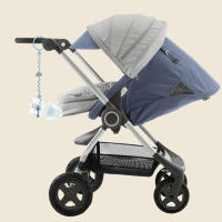Juguete De Mordedor Para Bebé De Silicona Sin BPA Cadena Ajustable Para Chupete Accesorios Para Carrito De Compras Soporte De Nariz Para Bebé - details 5