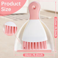 Mini Escoba Y Cepillo De Polvo Set Portátil Para Limpieza De Mesas Y Teclados Herramientas Multipropósito Para Limpiar Rastros En La Mesa De Comedor Y Computadora - details 11
