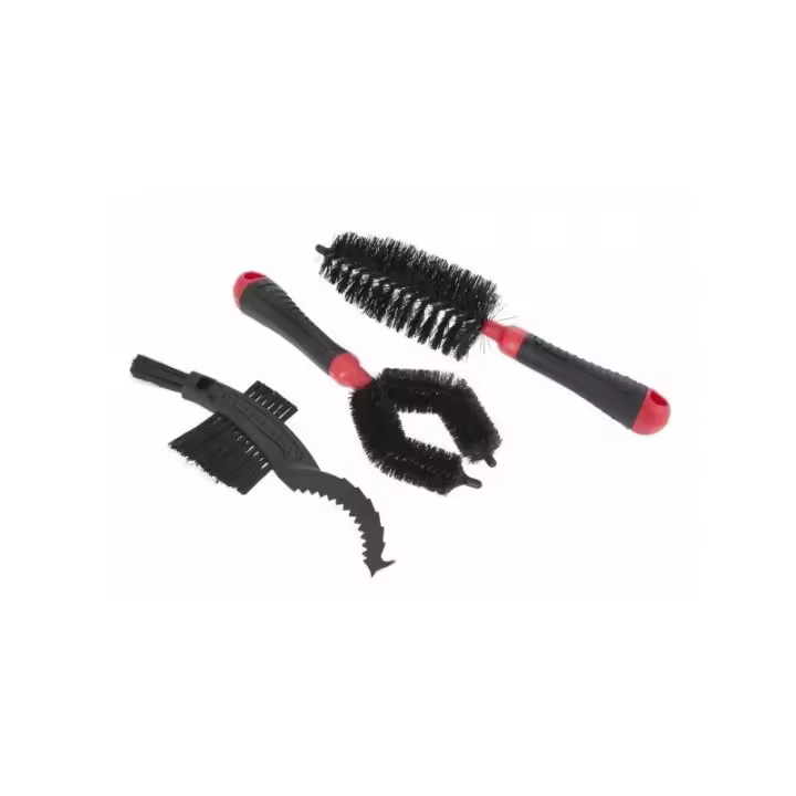 Joe's JOES Kit de 3 Cepillos para Limpieza de Bicicletas - Limpieza Eficiente y Fácil de Usar - 1