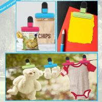 Food Bag Clips for Food Storage Set of 9 Food Clips Kitchen Storage Clip Seal Clips,Sturdy,Airtight,Reusable 3 Colours for Keeping Food Fresh - Ideal - details 2