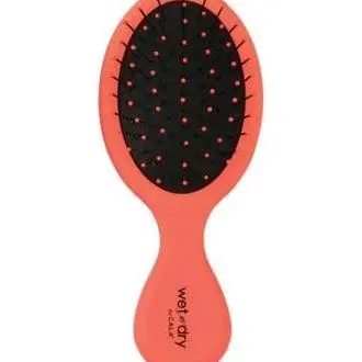 Cala Wet-N-Dry Mini Cepillo Cabello Naranja Neon 1Ud - 1