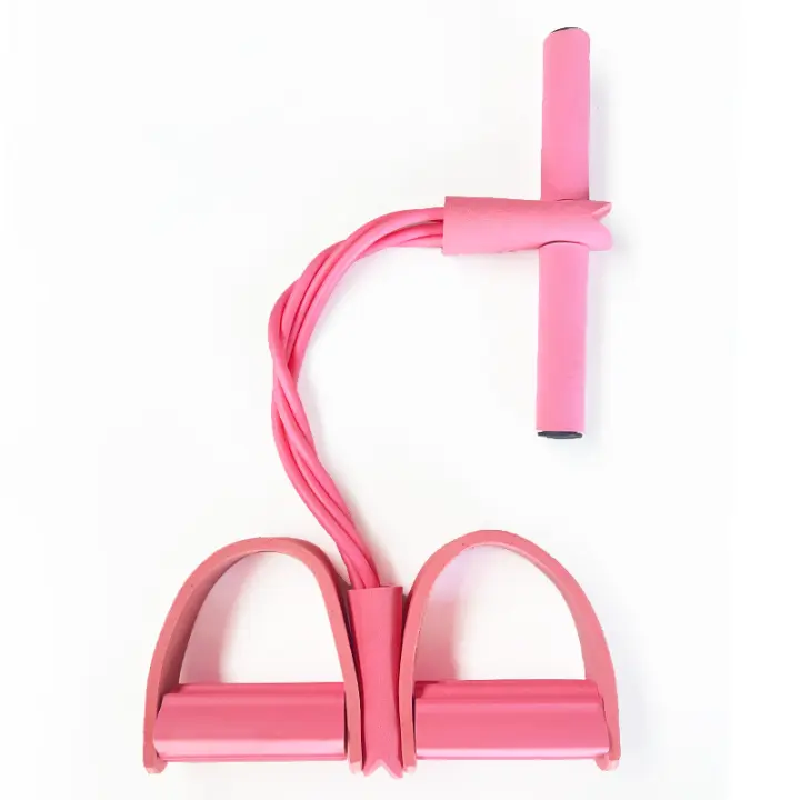 Expansor De Yoga Con Banda De Resistencia Para Ejercitación Pilates Y Sit-Ups Equipo De Gimnasia De Latex 4 Y 6 Tubos Pedal Expansor Elástico Para Entrenamiento - 1