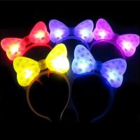 Diadema De Lujo Con LED Multicolor Para Mujer Diadema De Princesa Con Lazo Luminoso Para Fiesta De Boda Decoración De Fiesta - details 3