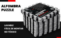 ManiBoom Suelo Gimnasio Acolchado Grueso de Caucho Fácil de Limpiar【30x30x1 cm】- Alfombra Gym Crossfit y Ejercicios en Casa - Esterilla Fitness Puzzle de Goma - Tatami Mat - details 0