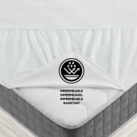 Ram'S STARTELECTRIC Protector de Colchón Acolchado Impermeable Transpirable Básico Blanco - details 2