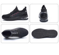 Zapatos De Seguridad Para Hombre Verano Malla Antipinchazos Punta De Acero Transpirables Ligeros Con Inserto De Kevlar Y Tela Superior - details 21