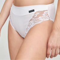 DON ALGODON | Pack de 6 Braguitas Bikini | en 1 o 3 Colores: Negro, Beige, Blanco | 93% Algodon | Encaje lateral Elegante y Cómodo - details 2