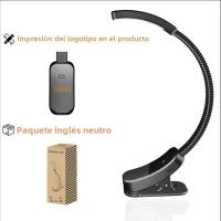 Luz De Lectura Recargable USB Bloquea La Luz Azul Con LED Ambarino Para Lectura Luz Nocturna Saludable Para Ojos Iluminación Sin Modos - details 5
