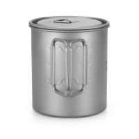Tomshoo Taza De Camping De Titanio 750ml Duradera Para Exteriores Utensilios De Turismo Y Picnic Equipo De Camping - details 5