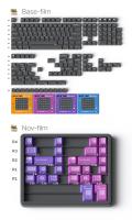 Domikey Productividad Keycap PBT Doubleshots Perilla Cherry Con Impresión En Lienzo Para Teclado Mecánico - details 4
