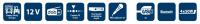 BLAUPUNKT DENVER212DABBT Autorradio para vehículos pesados, de obra, tractores, Serie Heavy Duty, con Bluetooth, 4 x 50W - details 0
