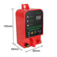 Controlador De Voltaje Alta Tensión Para Valla Eléctrica Con Pantalla LCD Alarma De Alta Decibelios Impermeable 10KM - details 6
