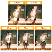 Muñeco De Gato Divertido Y Suave Para Niñas Y Decoración Del Hogar Almohada De Sueño Para Oficina Y Cama Disponible En Varios Tamaños - details 11