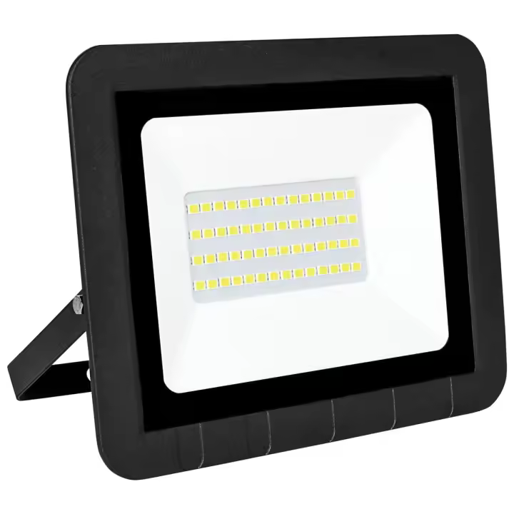 PROJETOR LED PLANO PRETO MATEL IP65 30W FRIA - 1