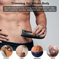 Epilador Recargable Para Hombres Afeitadora De Cuerpo Piel Sensible Bikini Axila Armpita IPX7 Eléctrica Peluca Rápida Y Painless - details 2