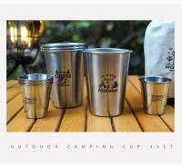 Juego De Copas De Acero Inoxidable 304 Para Camping Y Viajes 4/6/8PCS Copas Portátiles Para Agua Café Cerveza Picnic Barbecue - details 4