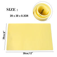 Piel De Práctica Para Tatuaje 3mm Gruesa Doble Cara A4 Grande 20x30cm Silicone Suave Microblading Cejas Accesorio De Tatuaje - details 3