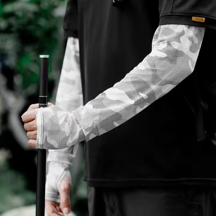 Pantalla De Sol Para Hombres Protección De Brazo Contra El Sol Resistente a La UV Para Pesca Ciclismo Al Aire Libre Verano - 1