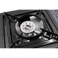 Cocina portátil dual, funciona con cartucho de gas o botella de gas externa. THULOS TH-GS019 - details 1