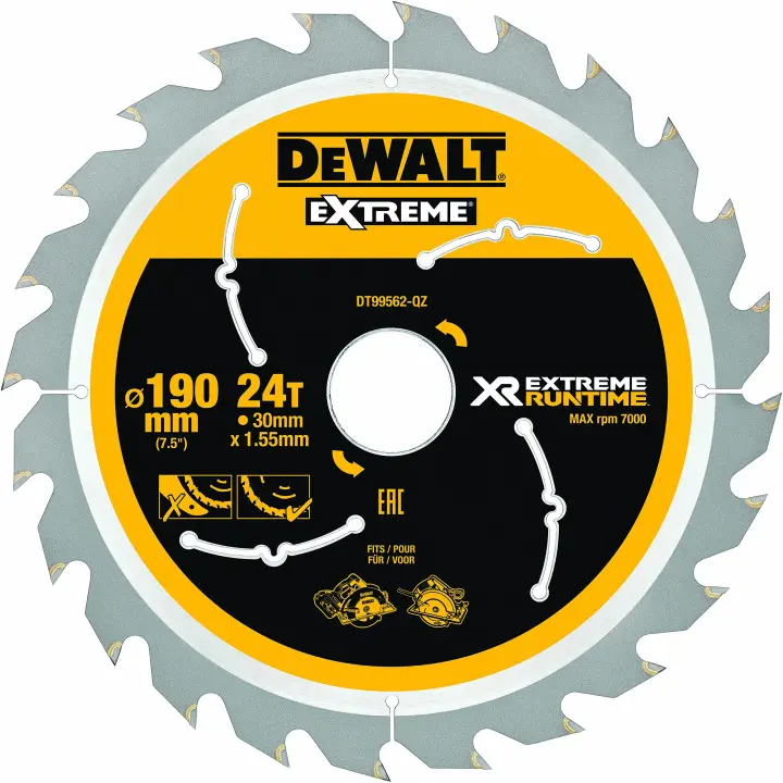 Dewalt piła tarcz.190x30mmx24z - 1