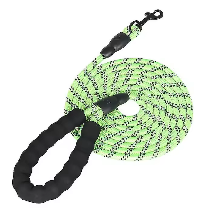 Correa para Mascotas con Mango Acolchado y Correas de Hilos Reflectantes para Perros Medianos Grandes - 1
