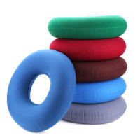 Cojín Donut De Soporte Para El Glúteo Con Inflador De Bola De Masaje Para Alivio Del Dolor De La Colón Y Hemorroides Medico Asiento Esfuerzo Tailbone - details 6