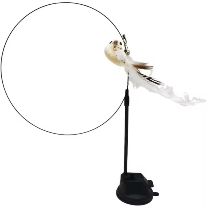 Juguete Estimulante para Gatos con Movimiento Realista y Ventosa Multicolor - ¡Divierte a tu gatito con este juguete interactivo! - 1
